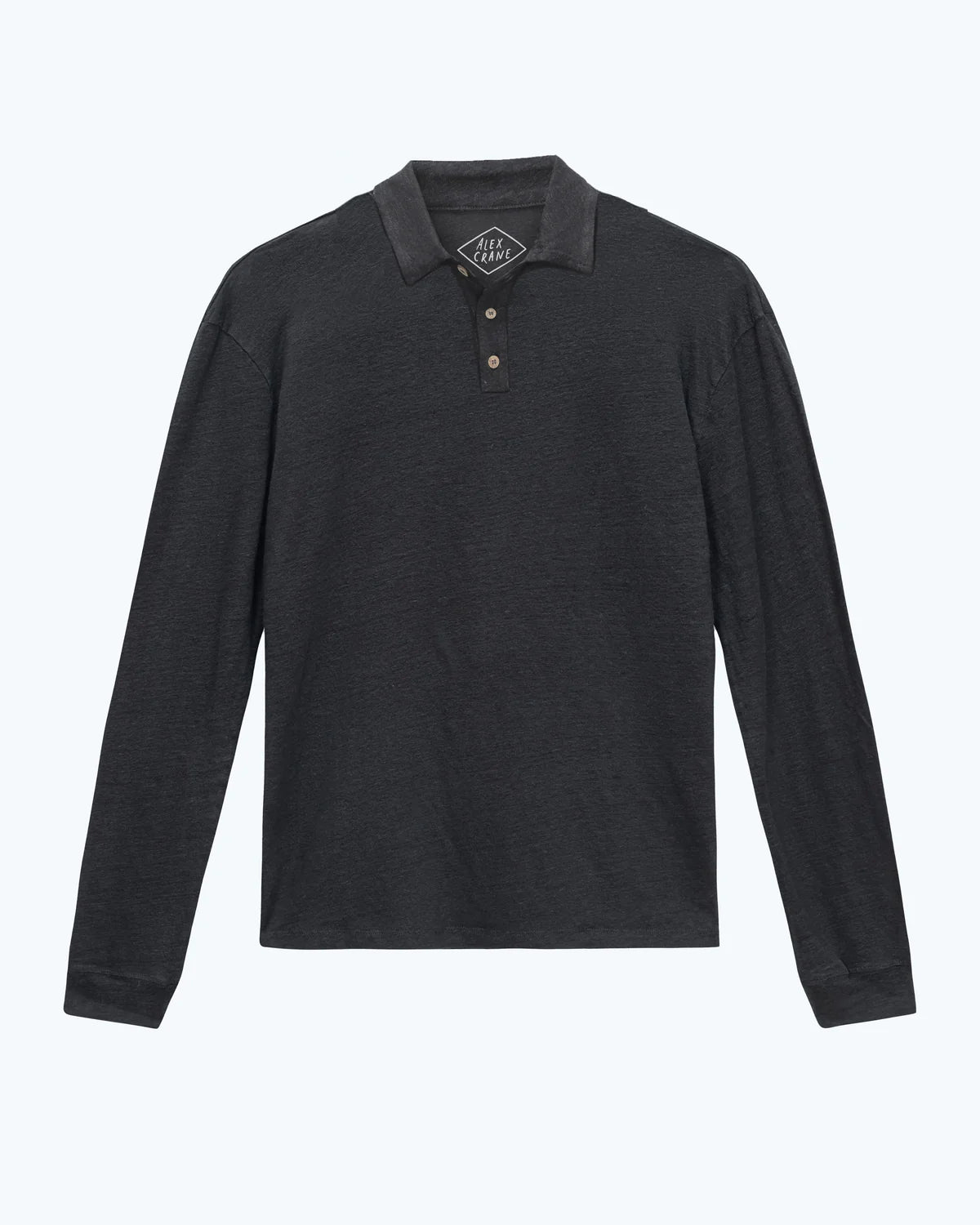 Long Sleeve Knit Polo - Night | Men's Shirts | Frances Jaye Long Sleeve Knit Polo - Night | Men's Shirts | Frances Jaye