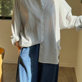 Lightweight Owen Shirt - Denim Stripe