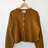 Cotton Leila Cardigan - Dijon