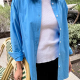 Lightweight Owen Shirt - Lake Blue