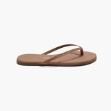 Lily Leather Flip Flops - Beach Bum