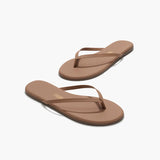Lily Leather Flip Flops - Beach Bum