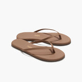 Lily Leather Flip Flops - Beach Bum