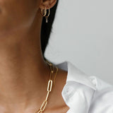 Basel Hoop Earrings - Gold