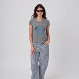 Make Your Own Luck Tee - Heather Grey