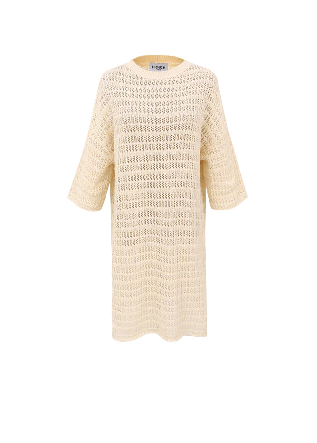 Erica Knitted Sweater - Creme