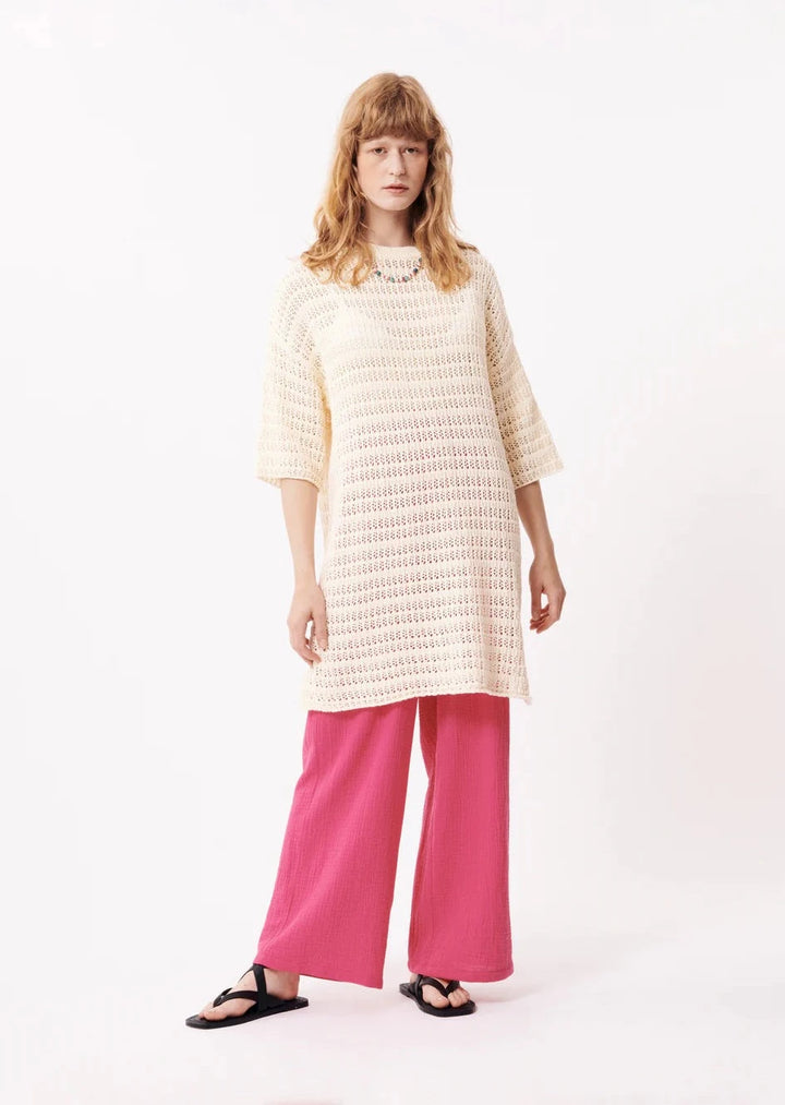 Erica Knitted Sweater - Creme