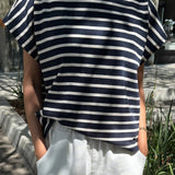 Manon Tee - White Stripe