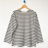 Marseille Top - Navy / Cream