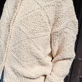 Mason Cotton Cardigan - Naturel