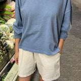 Naturelle Tee - Cornflower
