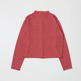 Elisa Cardigan - Red / Beige