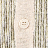 Hi Lo Knit Button Up - Natural