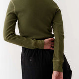 Waffle Top - Olive