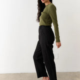 Waffle Top - Olive