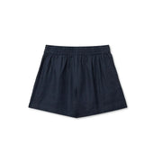 Malin Linen Shorts - Navy