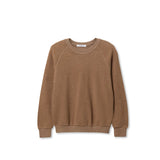 Ziggy Shrunken Crewneck Sweatshirt - Mocha