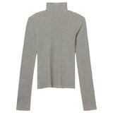 Cindy Turtleneck - Ivory / Black