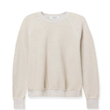 Ziggy Shrunken Crewneck Sweatshirt - Silver