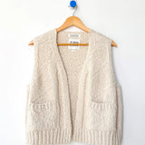 Papa Cotton Vest - Naturel