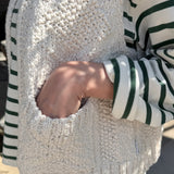 Papa Cotton Vest - Naturel
