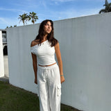 Primmie Off The Shoulder Top - Cream