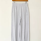 Pointelle Balloon Pants - Icy Grey