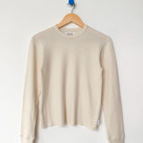 Pointelle Fundamental Tee - Naturel