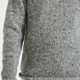 Raheen Roll Neck Sweater - Grey
