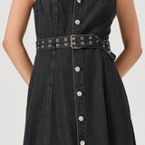 Angelica Dress - Black Sand