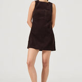 Shift Dress - Chocolate Cord