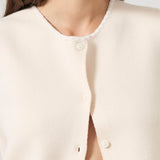 Pia Vest - Vintage White