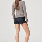 Lady Knit Top - Chocolate