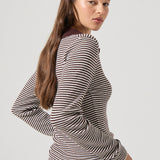 Lady Knit Top - Chocolate