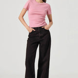 Relaxed Sailor Long Jeans - Chocolate