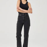 LouLou Straight Jeans - Black Sand
