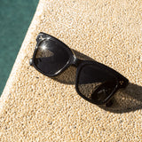 Breya Sunglasses - Recycled Black/ Smoke Polarized