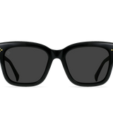 Breya Sunglasses - Recycled Black/ Smoke Polarized