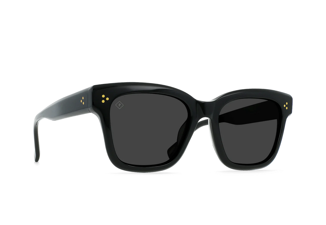 Breya Sunglasses - Recycled Black/ Smoke Polarized