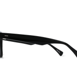 Myles Sunglasses - Recycled Black/ Green Polarized