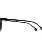 Remmy Sunglasses - Recycled Black/ Green Polarized