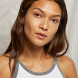 Shae Tank - White / Heather Grey