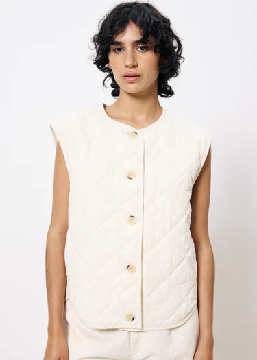 Eglentine Vest - Creme