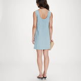 Vanessa Dress - Blue Stripe