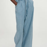 Pompon Jeans - Blue Stripe