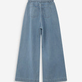 Pompon Jeans - Blue Stripe
