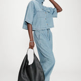 Vita Shirt - Blue Stripe