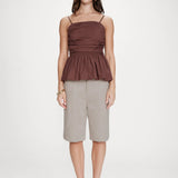 Valo Tank Top - Chocolate