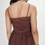 Valo Tank Top - Chocolate
