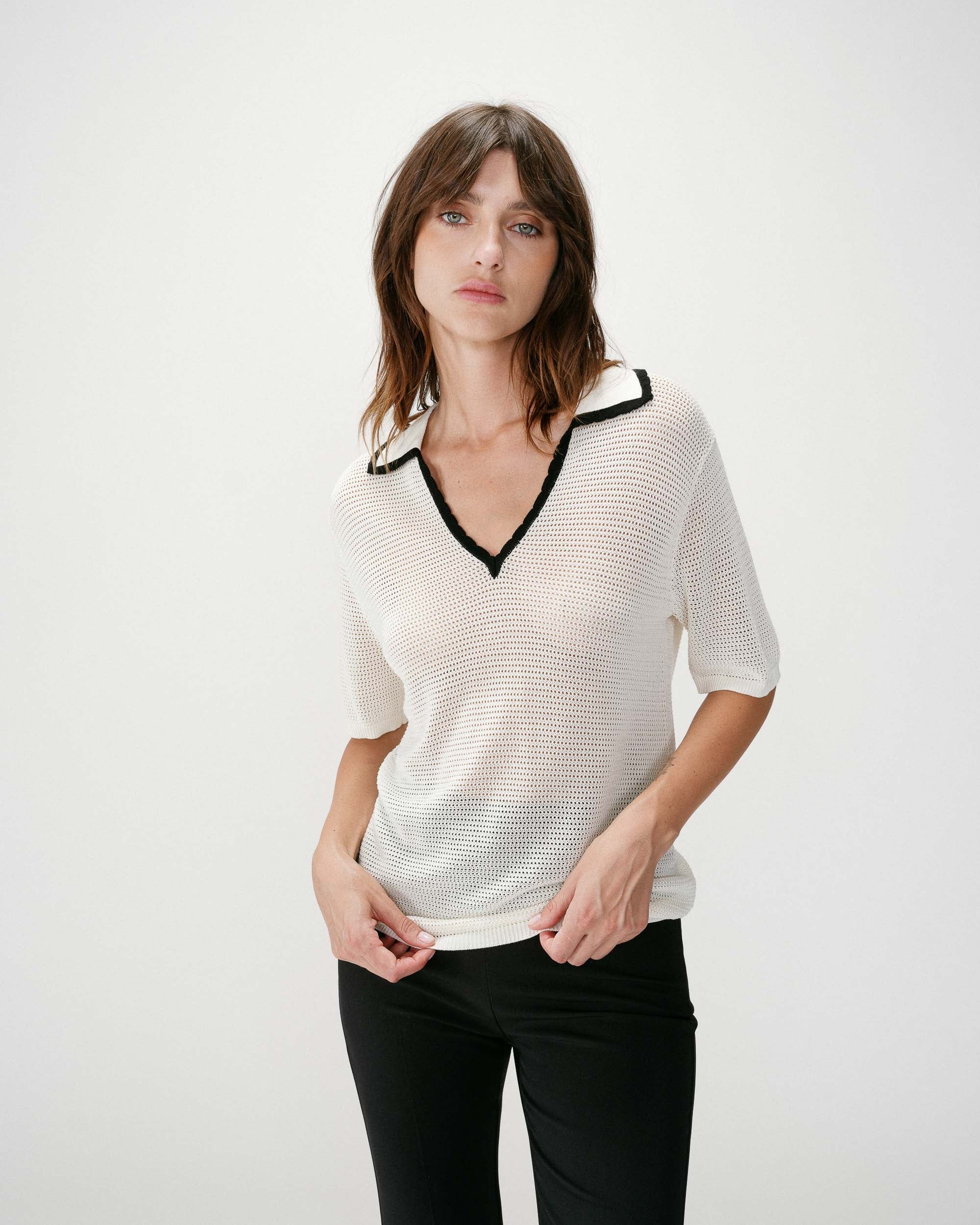 Wilmot Top - Ivory